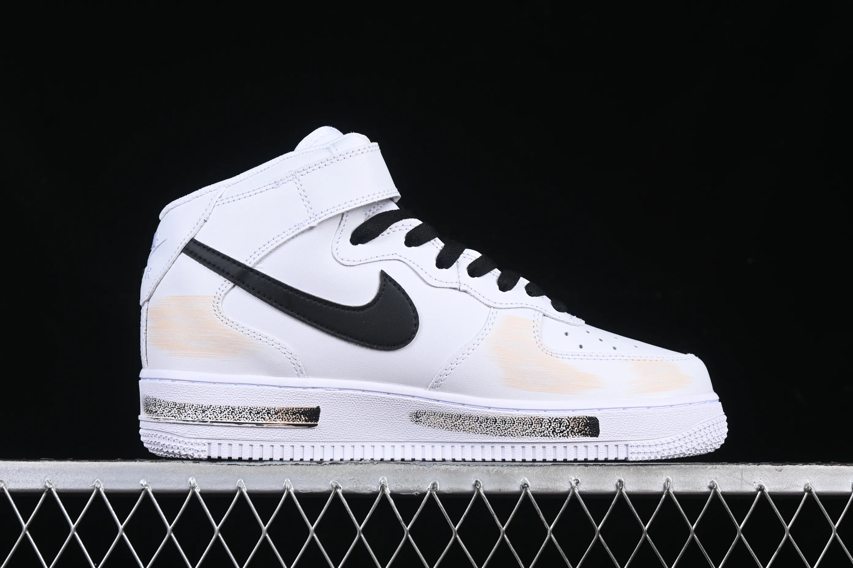 All Categories Nk Air Force 1 Air Force Series Nk Air Force 1 Mid Air Force Mid Nk Air Force 1'07 Mid Broken Hook Inkjet Painting Second Dimension Theme Air Force One Mid Casual Sneakers ZH0316-058